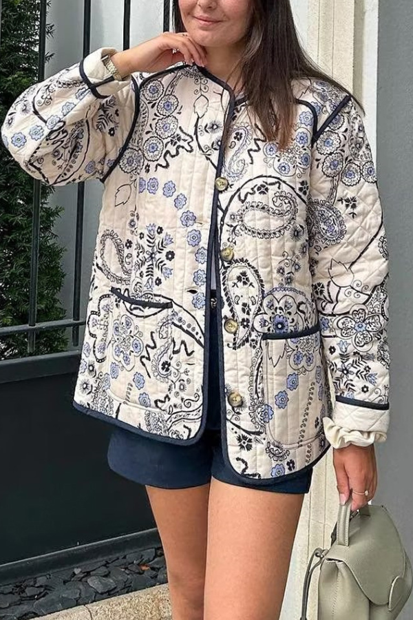 Doudoune confortable en coton pour femme