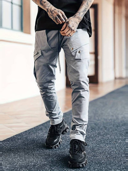 Sable - Pantalon Cargo Homme Confortable Décontracté