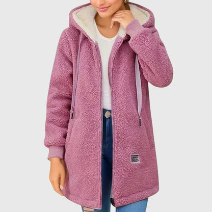 Veste polaire femme chaude élégante hiver