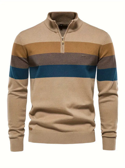 Farbiger Pullover für Männer Modern - IdealeKleiden