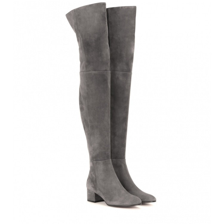 Bottes Femme Montantes Cheville Luxe Hiver Chaussures Design Élégant