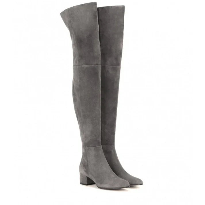 Bottes Femme Talon Carré Chic
