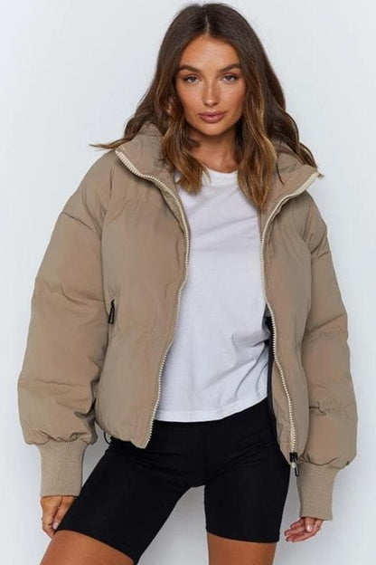 Doudoune matelassée oversize chaude pour l'hiver