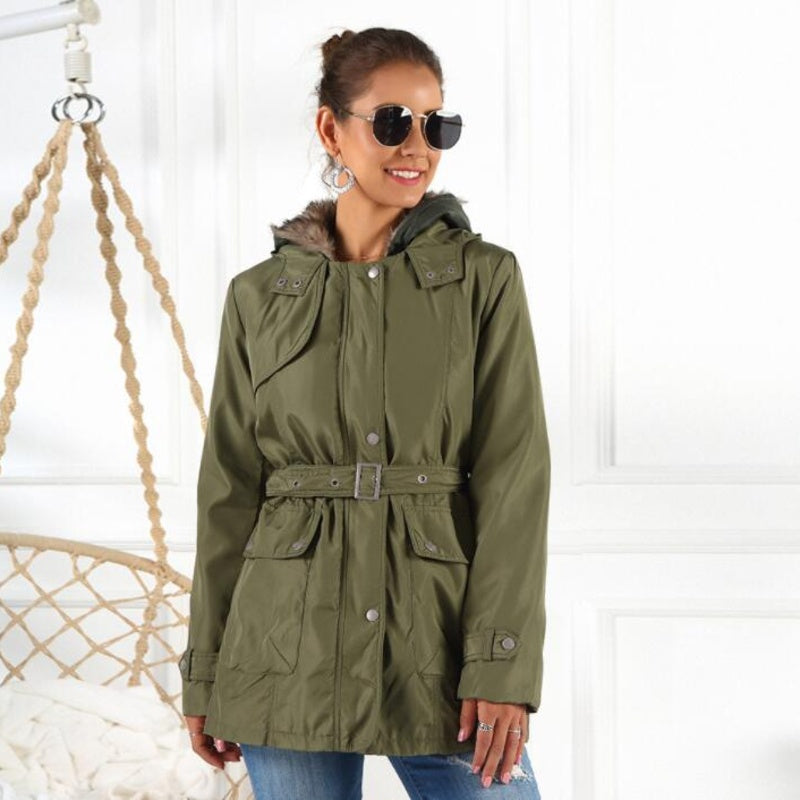 Veste d'hiver femme chaude imperméable