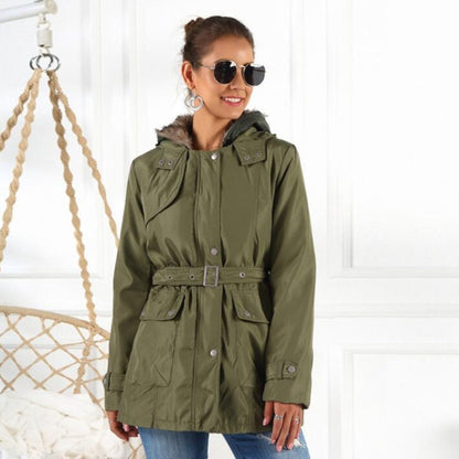 Veste d'hiver femme chaude imperméable