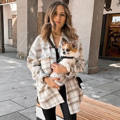 Gilet en maille élégant pour femme moderne