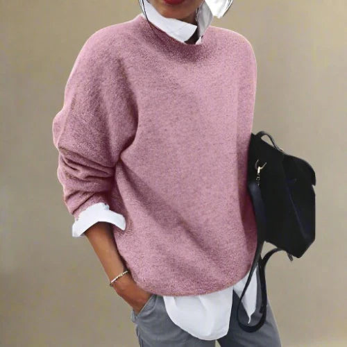 Pull-over doux et chaud en cachemire pour femme