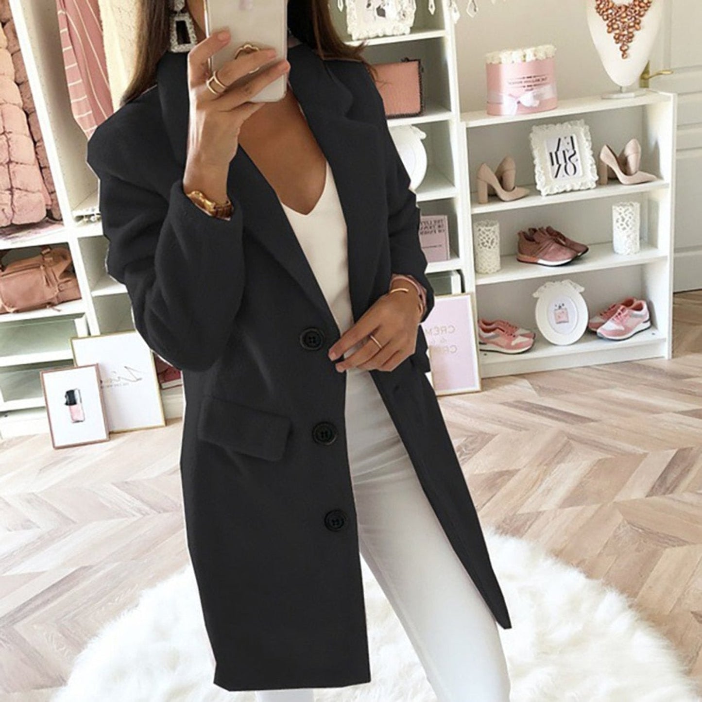 Manteau d'hiver élégant Moderne et confortable