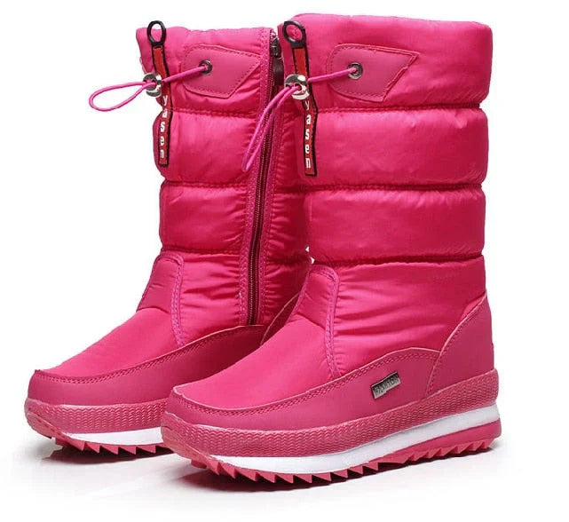 Chaussures d'hiver douces pour femme, chaudes et confortables