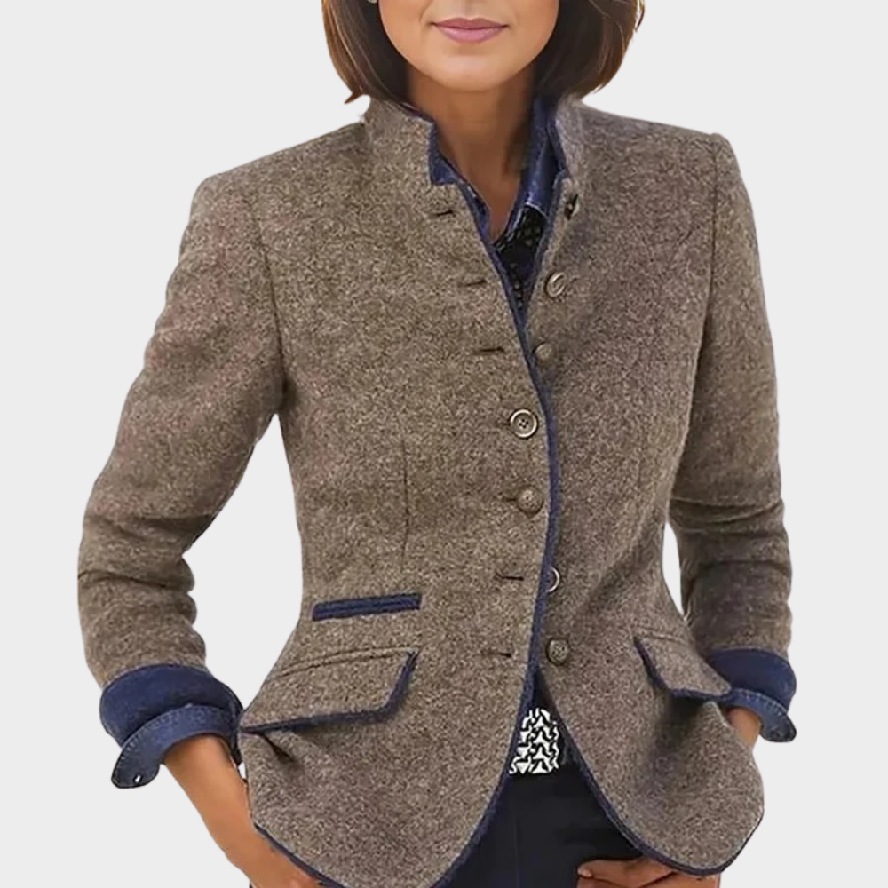 Eleganter Damenblazer für Stilvolle Frauen - IdealeKleiden