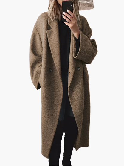 Manteau élégant pour femme, style oversize