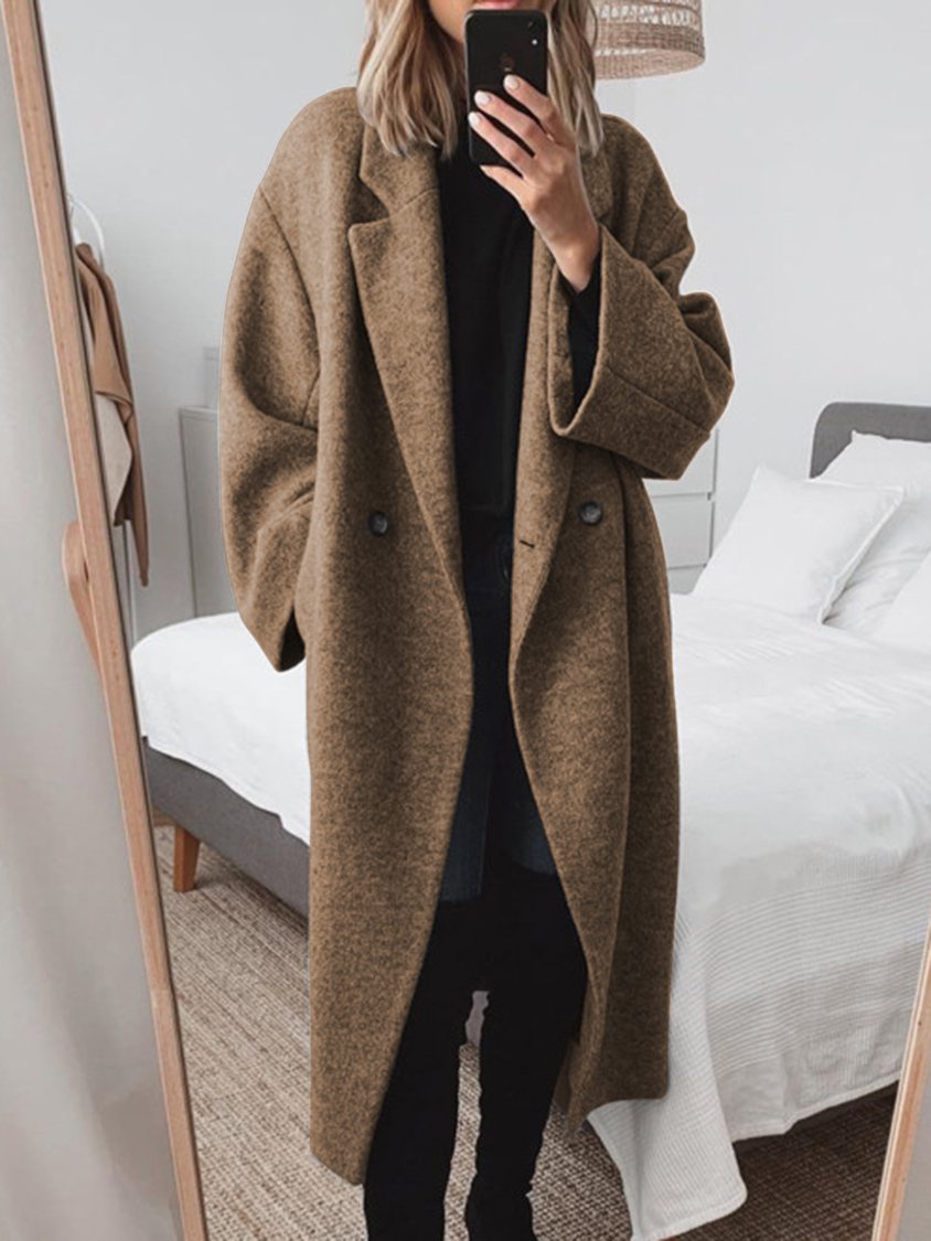 Manteau d'Hiver Chaud et Élégant pour Femme