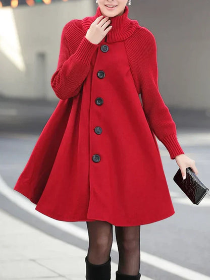 Robe d'hiver chaude grandes tailles