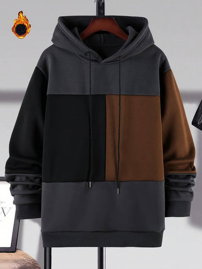 Pull Homme Couleurs Contrastées Élégant