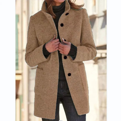 Manteau en laine pour femme Rétro Chic Kayla