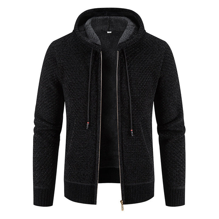 Cardigan à capuche pour homme tendance