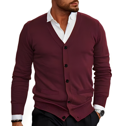 Cardigan stylé pour homme avec boutons Design élégant