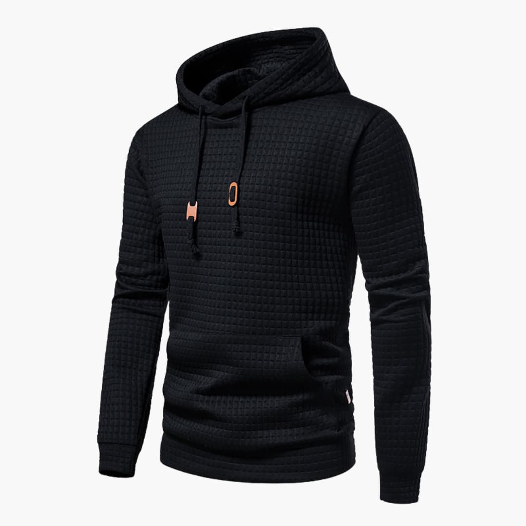 Veste à capuche à carreaux Sportive