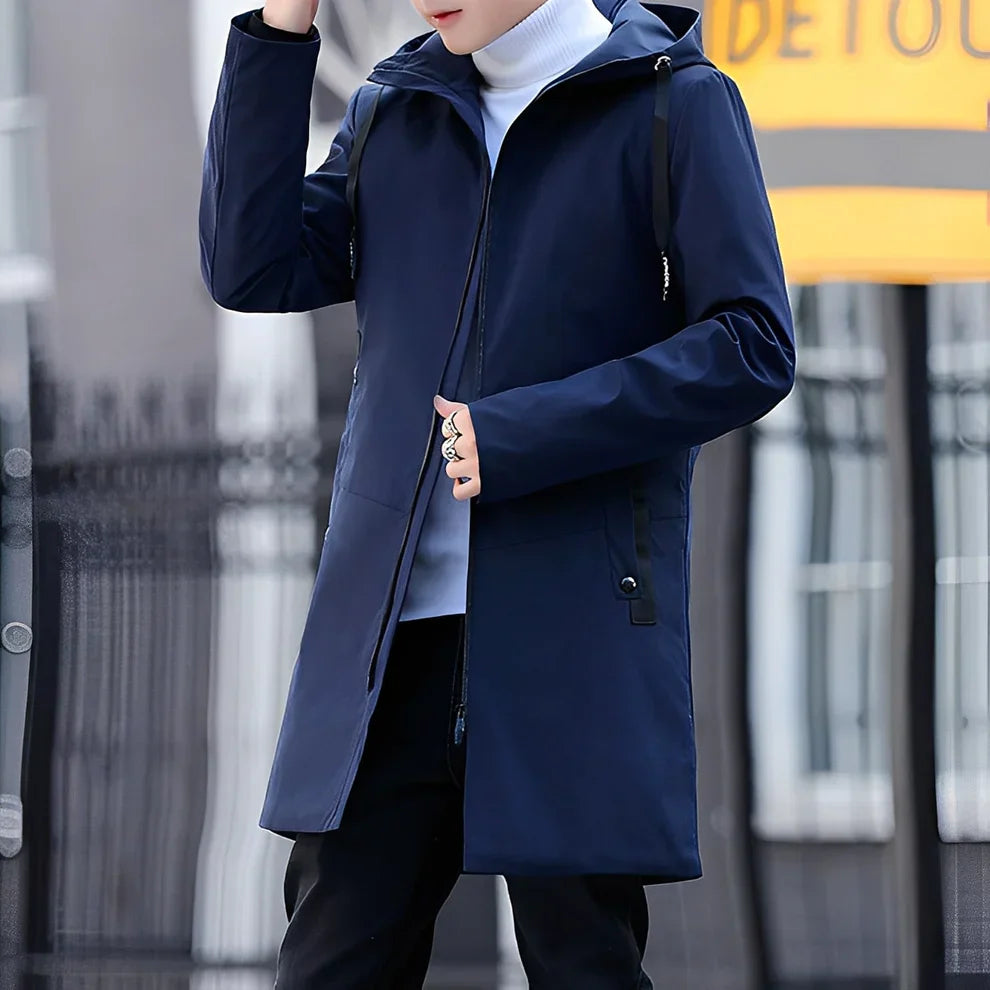 Veste de loisirs légère à capuche pour hommes