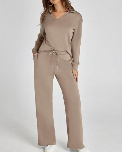Ensemble Robe 2 Pièces Élégant Femme