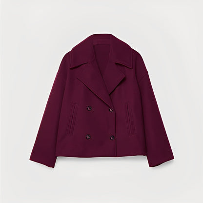 Veste courte confortable pour femme style décontracté