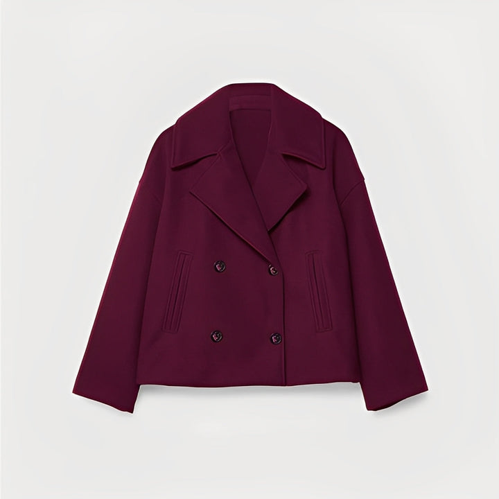 Veste courte confortable pour femme style décontracté