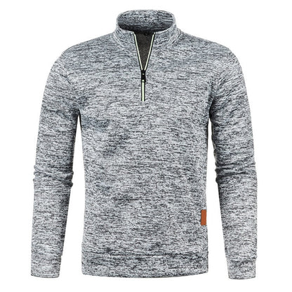 Pull tricoté doux pour femme avec col polo