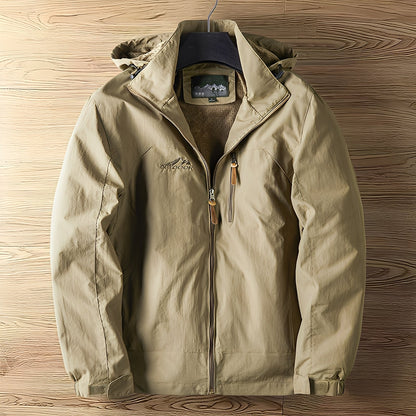 Herren Outdoor-Jacke Warm Isoliert Sportlich - IdealeKleiden