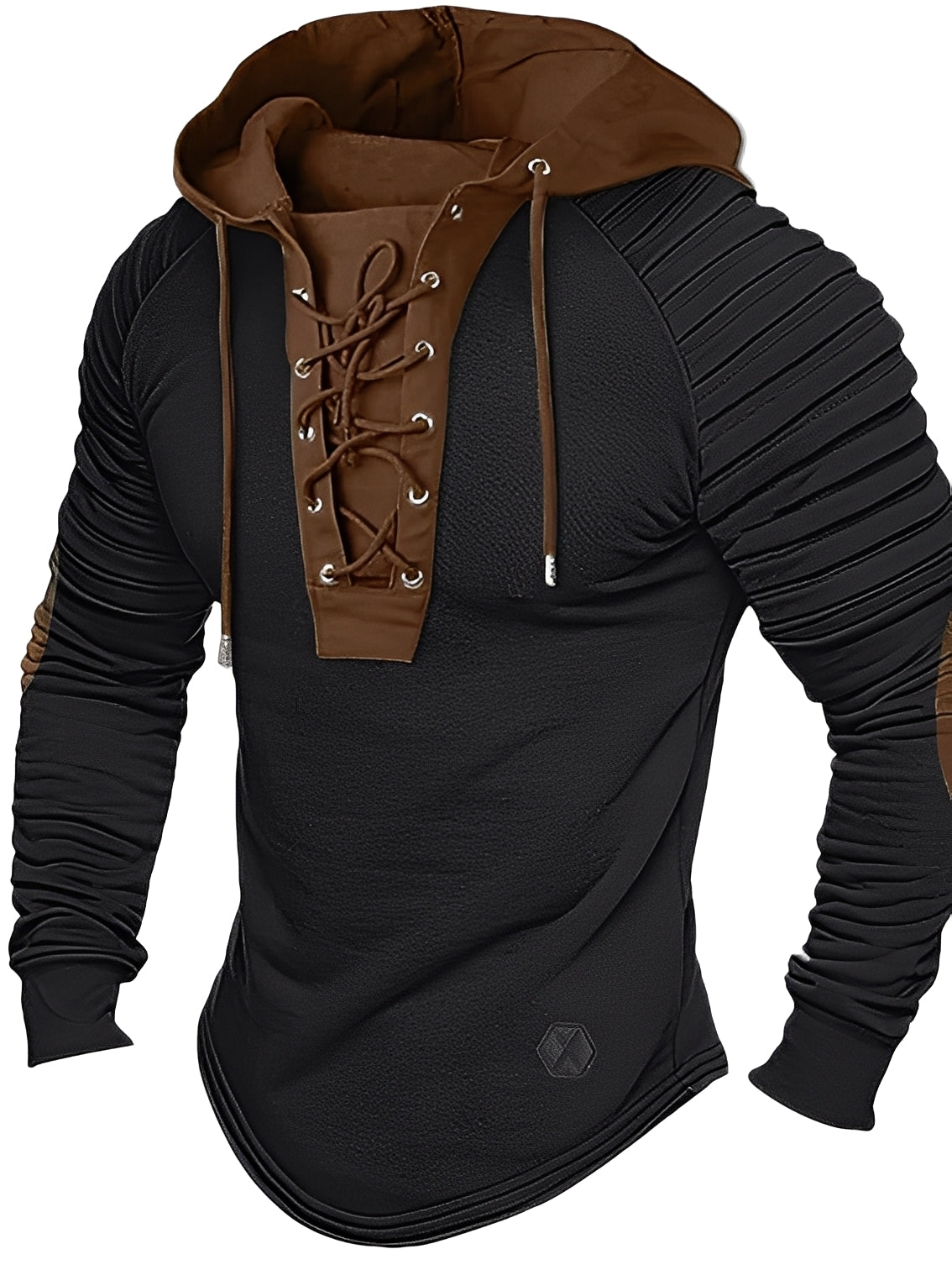 Pull à capuche en tricot confortable pour homme