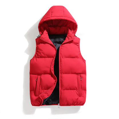 Gilet homme chaud à capuche moderne
