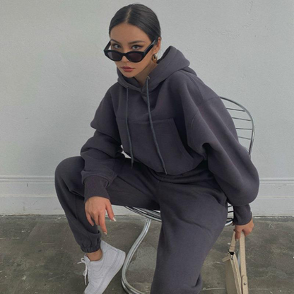 Ensemble loungewear confortable oversize pour femme