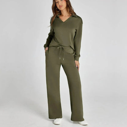 Ensemble de loungewear pour femme avec pantalon confortable