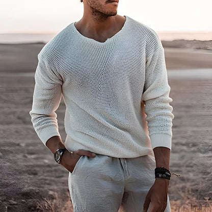 Pull élégant pour homme en cachemire chaud