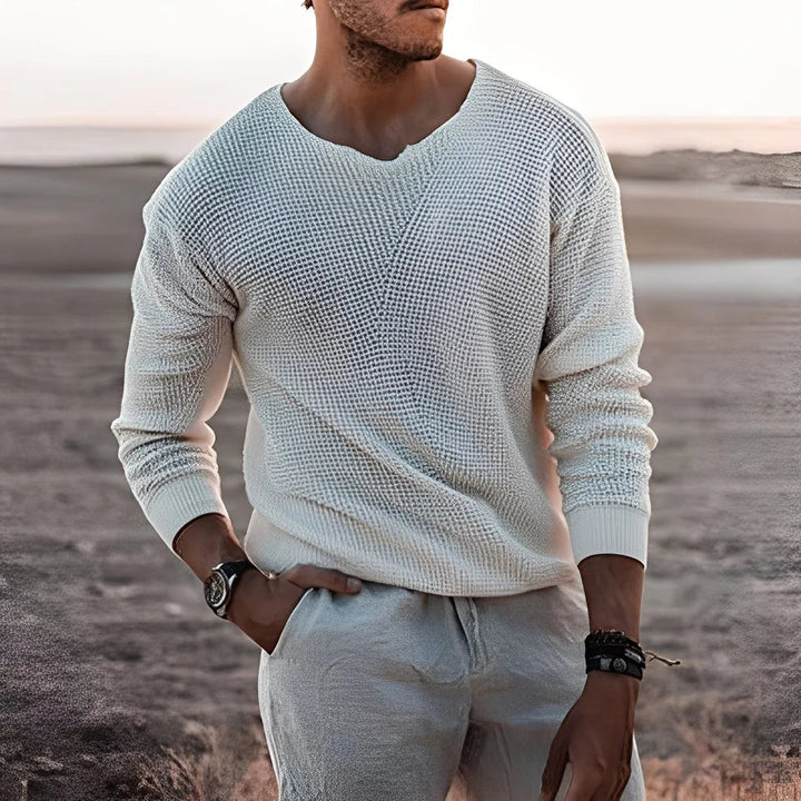 Pull élégant pour homme en cachemire chaud