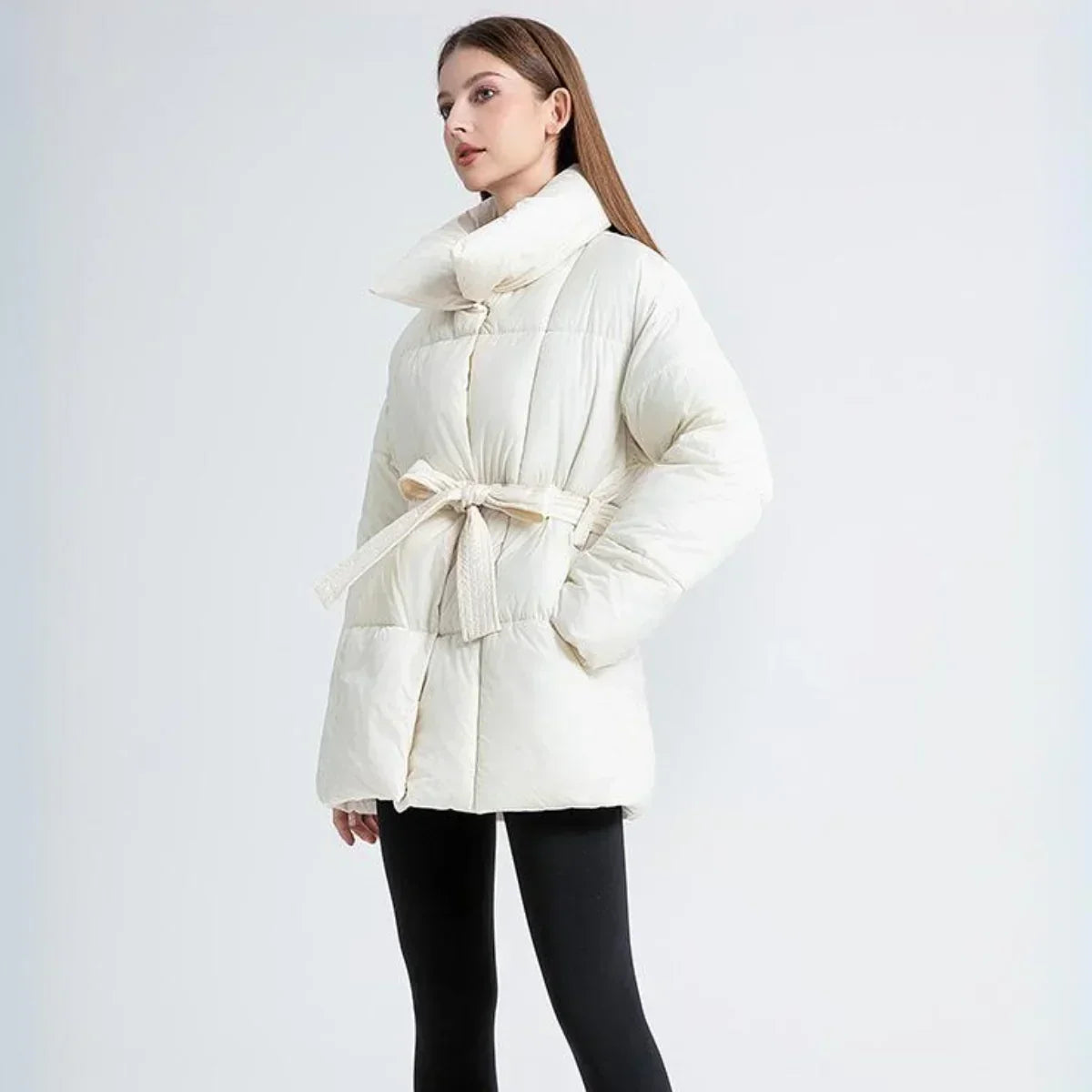 Eleganter Wintermantel Arctic Stil - IdealeKleiden