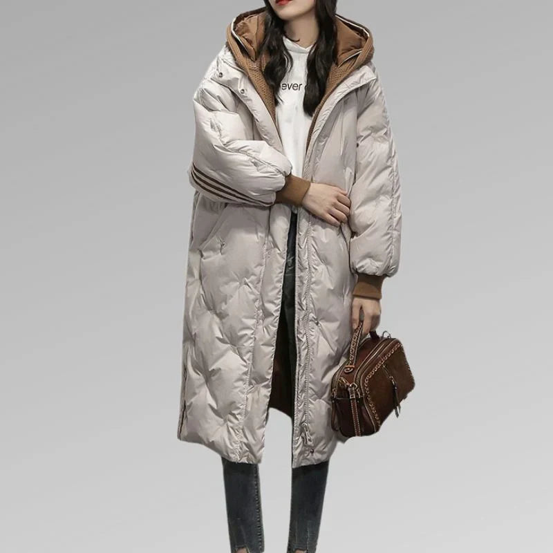 Elrica - Manteau d'hiver chaud de qualité supérieure pour femme