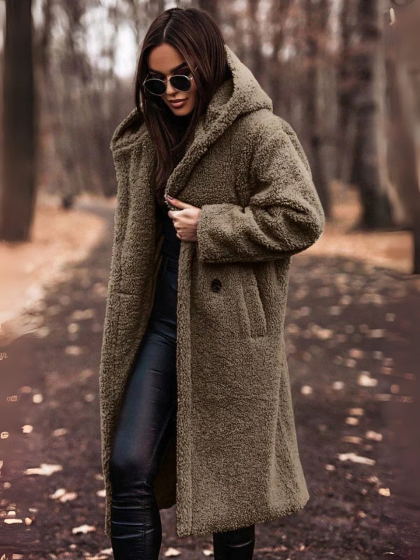 Trench-coat élégant avec ceinture pour femme