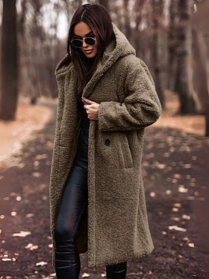 Trench-coat élégant avec ceinture pour femme