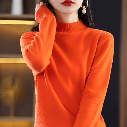 Pull en cachemire et laine douce pour femmes