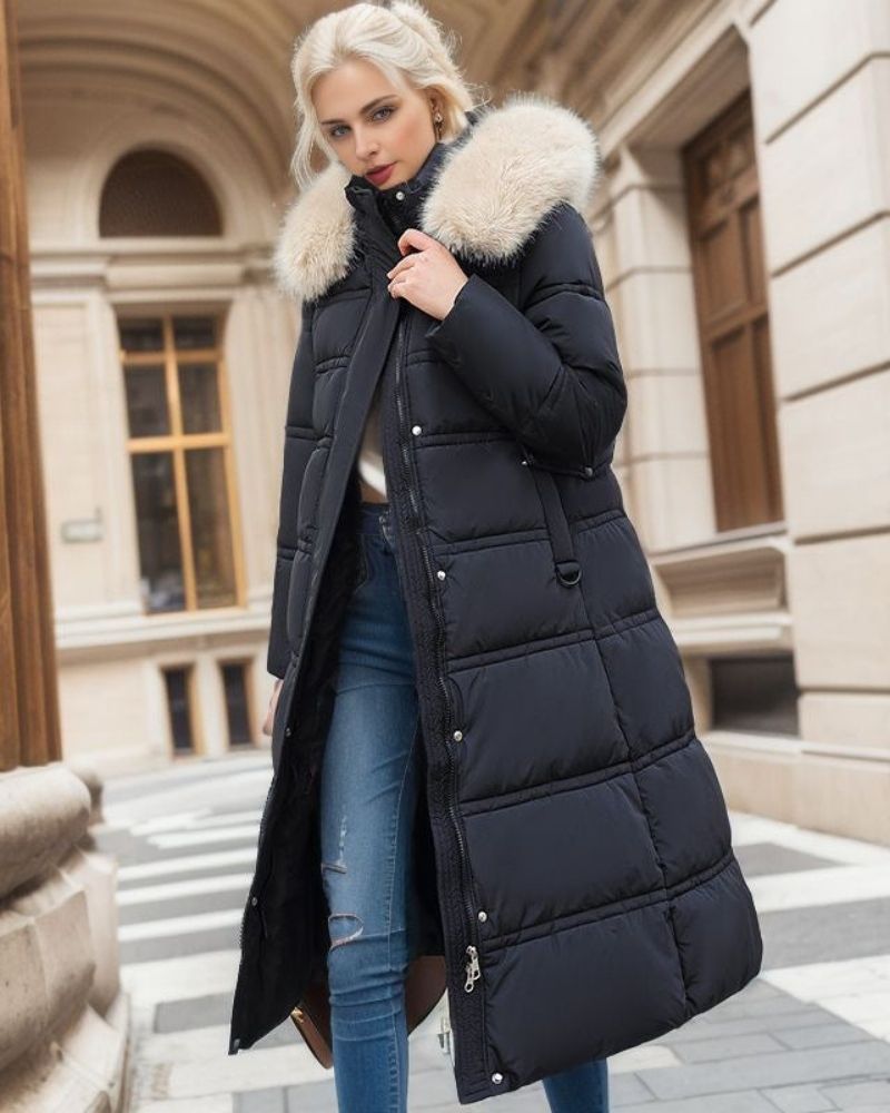 Manteau d'hiver chaud isolé pour femmes