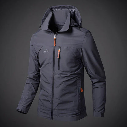 Veste décontractée homme à capuche Sportive