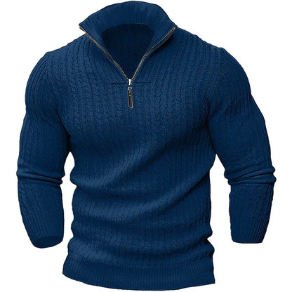 Pull-overs modernes pour hommes - design avec fermeture éclair