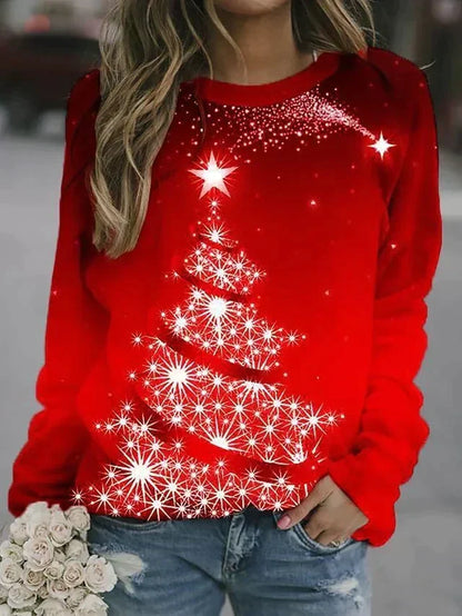 Pull de Noël doux tricoté unisexe hiver