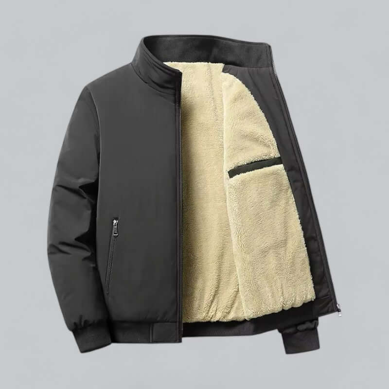 Veste d'hiver homme déperlante isolation polaire