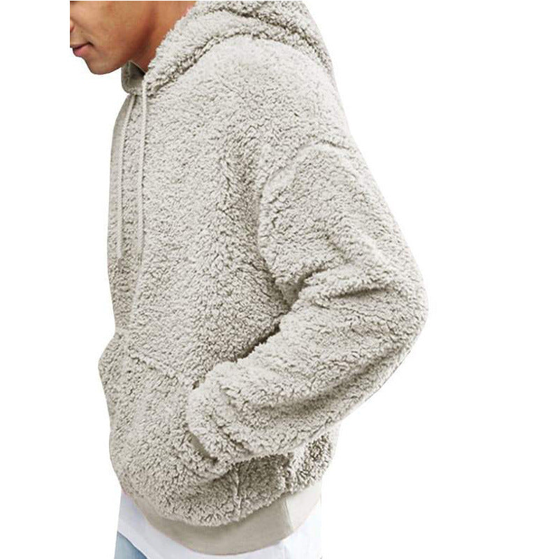 Herren Fleece Hoodie Warm Bequem Ideal - IdealeKleiden