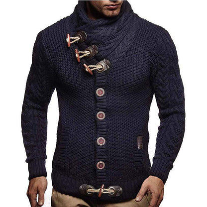Cardigan homme asymétrique style élégant