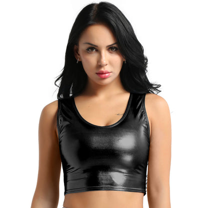 Haut de bikini brillant chic et moderne pour femmes