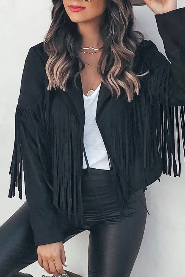 Veste courte femme tendance style tango