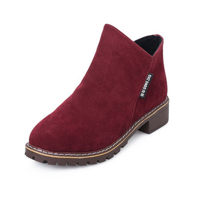 Bottines femme en cuir souple Chaussures de mariage