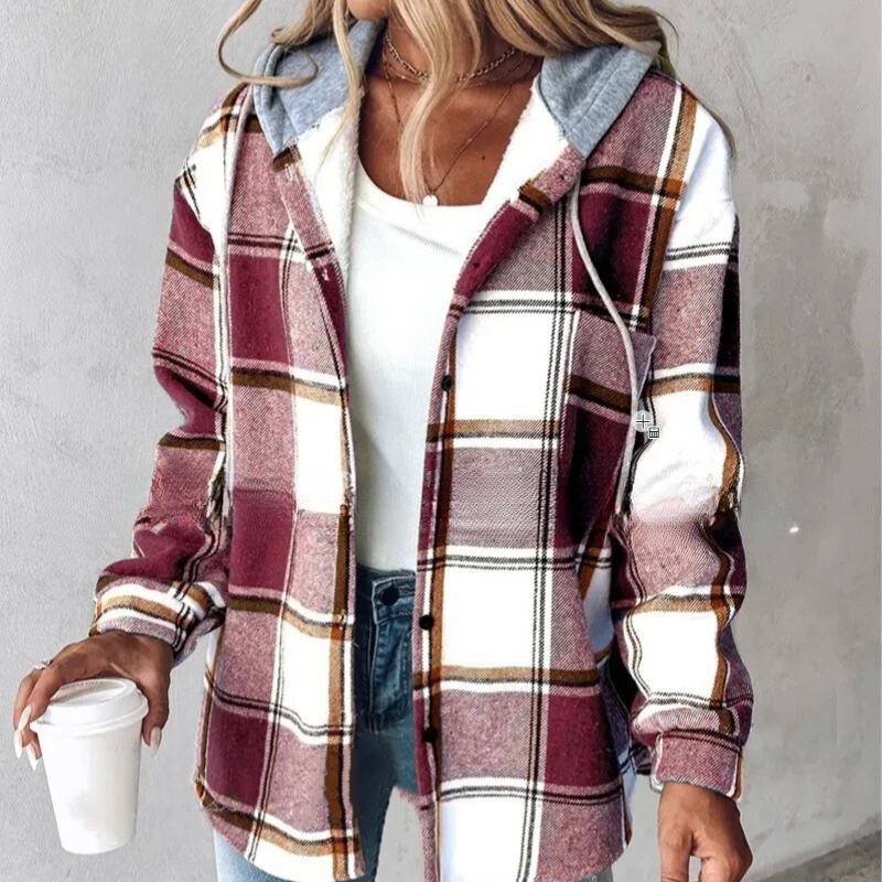 Cardigan stylé à capuche